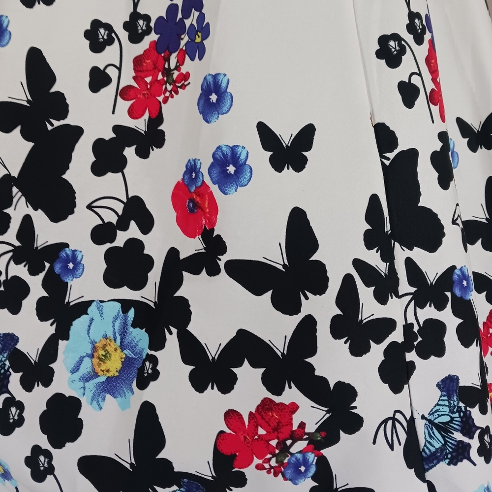 Rockabilly vintage vibes princess dress with a full skirt halter - Picture 3 of 6